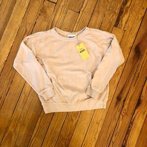 Jungmaven Yakama Cropped Sweatshirt NWT - Dusty Pink